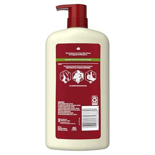 Old Spice Body Wash for Men, 24/7 Shower Fresh with Lasting Scent, Cleanse & Refresh, Gentle on Skin, Vitamin B3, Fiji with Palm Tree + Coconut Scent, 25 oz (Pack of 4)