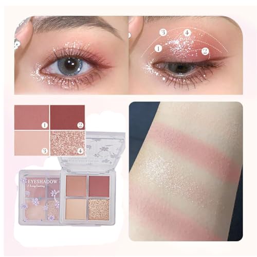 8-Piece Makeup Kit for Women - Lipstick, Eyeshadow & Blush Set