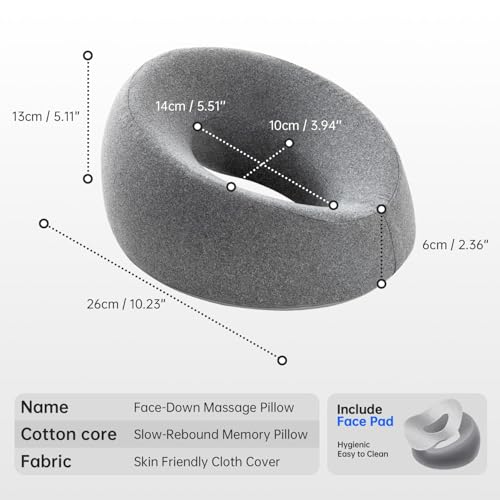 Face Down Pillow for Massage Table & Recovery