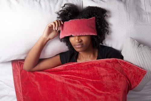 DreamTime Rose Eye Pillow – Natural Aromatherapy & Cold Therapy Mask