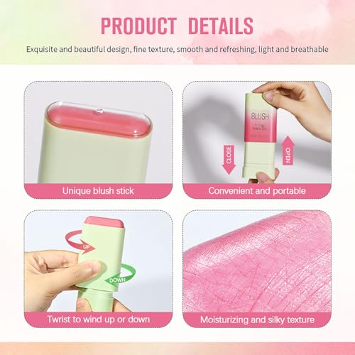 pH Color Changing 3-in-1 Blush Stick - Eyes & Lips