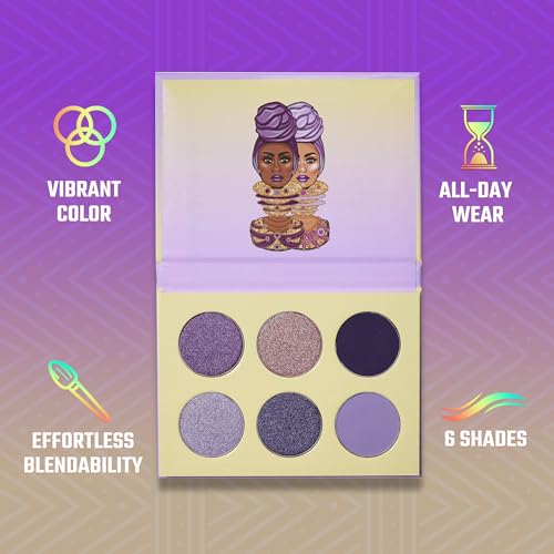 Juvia's Place The Violets Eyeshadow Palette - 6 Shades