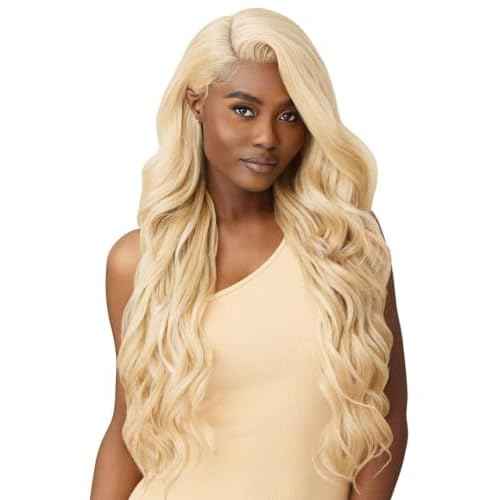 Outre Lace Front Wig - Perfect Hair Line 13X6 - Arnell (OFF BLACK 1B)