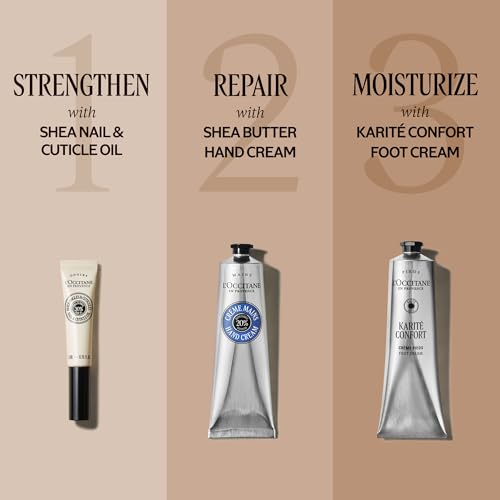 L'OCCITANE 15% Organic Shea Butter Foot Cream for Dry Feet
