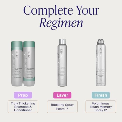 Kenra Platinum Voluminous Touch Memory Hair Spray 8oz - Bodifying, Long-Lasting Style