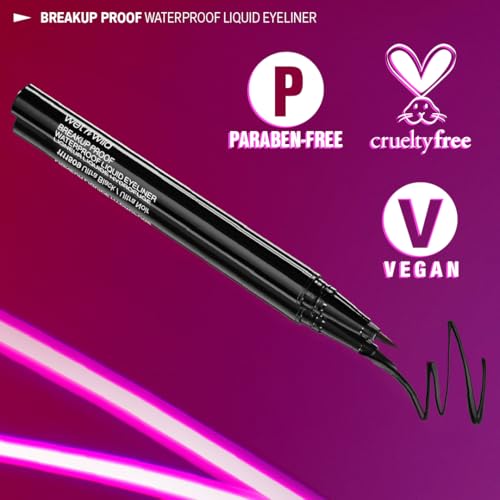 Wet n Wild Mega Last Waterproof Liquid Eyeliner - Black