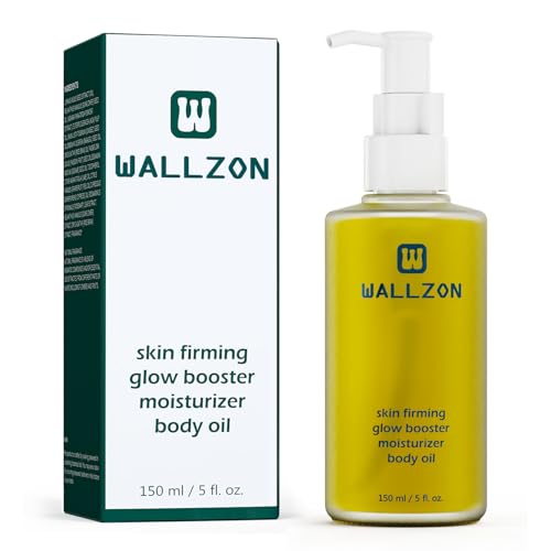 Firming & Moisturizing Body Oil for Women with Seaweed Extract, 5 oz After Shower Skincare Oil, Non-Greasy, Lightweight, Fast-Absorbing, Improves Skin Elasticity, Citrus Scent