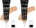 L.A. Girl Tinted Foundation Tawny GLM759 - Pack of 2