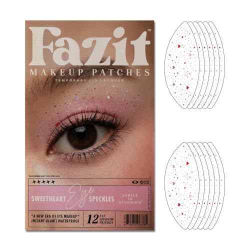 Fazit Sweetheart Eye Speckle Patches - Glitter Makeup Accessories