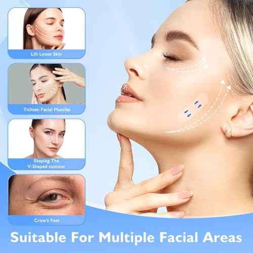 NBF 180PCS Face Tape Lifting Invisible, Face Lift Tape Invisible for Sagging Skin, Instant Facelift Tapes for Women, Neck, Jowls Lifts Sagging Skin, Concealed Makeup Tape, Visible Results in Seconds