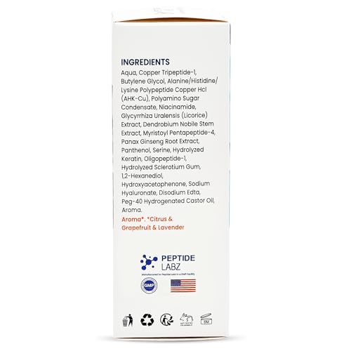 Copper Peptide Hair Serum for Thinning Hair - 1 fl oz