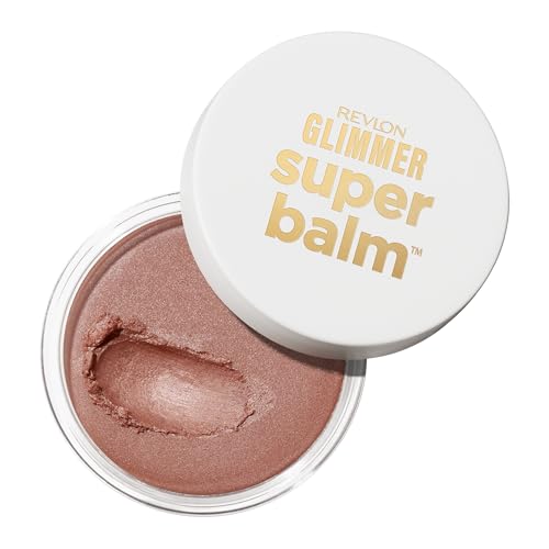 Revlon Glimmer Super Balm Multi-Use Face Highlighter, Bronzer & Blush, Cocktail Hour