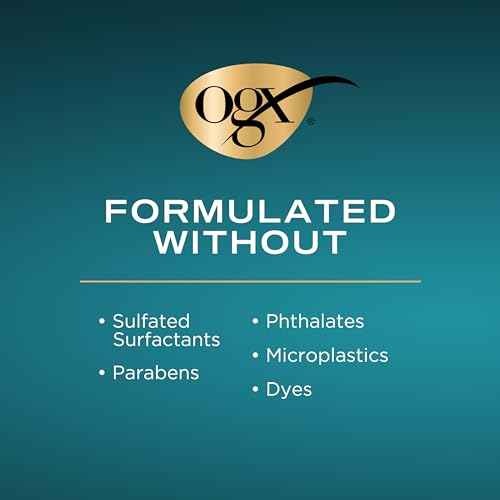 OGX Clarifying Strength + Rosemary Mint Shampoo, Clarifying Shampoo for Oily Hair Visibly Helps Remove Oil & Residue to Clear Away Buildup, Sulfate-Free Surfactants, 13 fl. oz