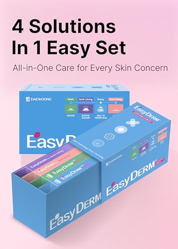 EasyDerm 4-Type Acne Patches Variety Set + Pimple Popper Tool