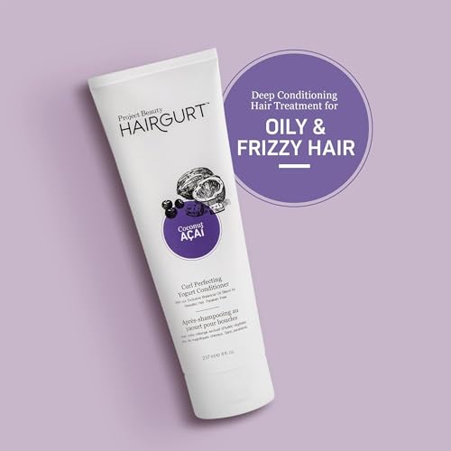 Hairgurt Coconut Acai Curl Enhancing Conditioner - Sulfate-Free, Natural, 8oz