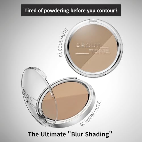 ABOUT TONE Blur Powder Contour Palette – Dual-Tone Shading