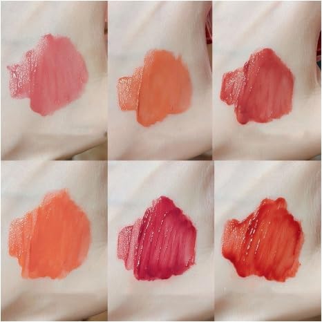 Bear Lip Gloss Set 6 Colors - Jelly Plumping Lip Tint