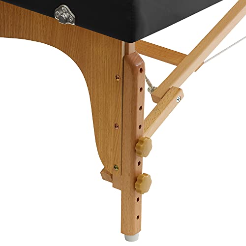 Saloniture Portable Massage Table 450 lbs - Folding Therapy Bed