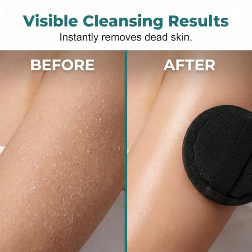 Soft Rubber Body Exfoliating Gloves for Shower & Bath