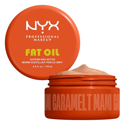 NYX Fat Oil Body Butter - Caramel Scented 24HR Hydration