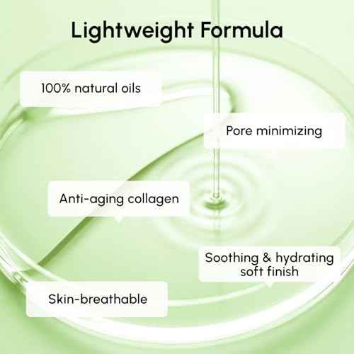 MAREE Deep Cleansing Oil for Face - Makeup Remover Oil Cleanser for Face Skincare - Centella Cleansing Oils Non-Comedogenic - Makeup Blackhead Remover - Pore Cleaner Facial Wash for Sensitive Skin