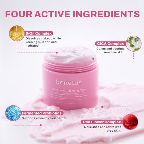 Deep Pure Cleansing Balm - Waterproof Makeup Remover, 3.5 fl oz