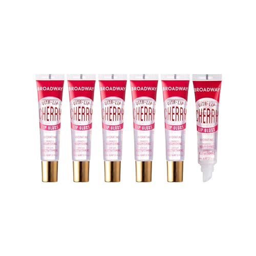 Ruby Kisses Broadway Vita-Lip Gloss 6pcs - High-Shine