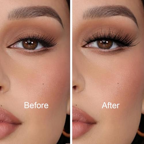 Kiromiro False Eyelashes 14mm 3D Mink Wispy Cat Eye 14 Pairs