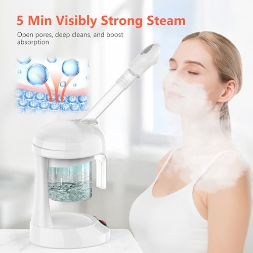 TASALON Facial Steamer with Ozone & 360° Rotating Arm