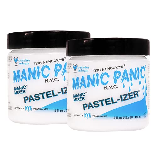 Manic Panic Pastelizer Pastel Hair Color Mixer 2PK