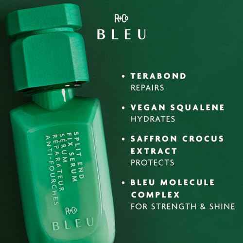R+Co BLEU Split End Fix Serum | Seals Split Ends + Enhances Softness + Reinforces Strength | Vegan, Sustainable + Cruelty-Free | 2 Fl Oz