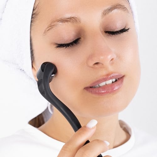 540 Titanium Derma Roller for Face, Hair & Beard