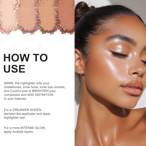 Baked Highlighter Powder Shimmer - Corlo Flirtini Pearl