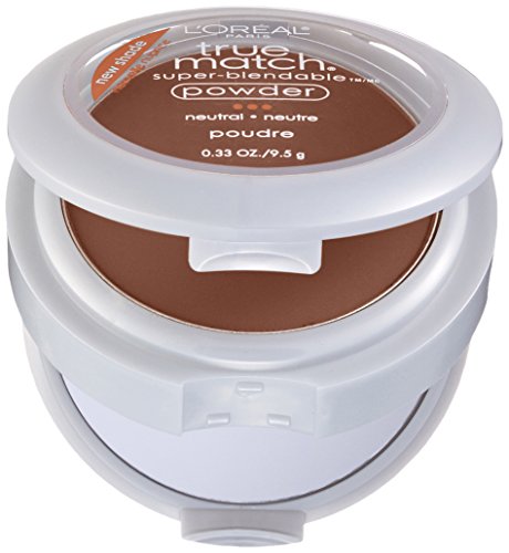 L'Oreal Paris True Match Powder, Mahogany, 0.33 Ounces