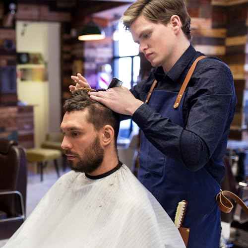 14-Piece Professional Hair Cutting Scissors Kit ? Stainless Steel Hair Shears, Barber Scissors, Thinning Shears & Razor ? Hair Cutting Kit for Men/Women/Kids ? Barber Supplies & Accessories