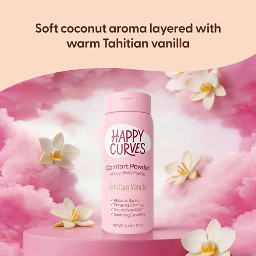 Happy Curves Talc-Free Anti-Chafe Body Powder 6oz