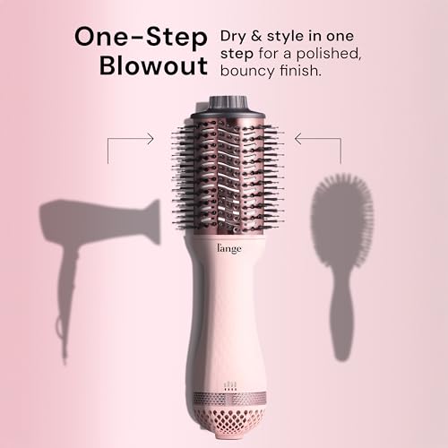 L'ANGE HAIR Le Volume 2-in-1 Blow Dryer Brush | 75mm Titanium