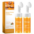 2PCS Turmeric Facial Cleanser, Foaming Face Wash for All Skin Deep Cleaning