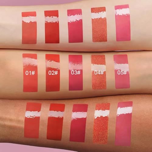 SUAKE 10-Color Lip Gloss Set - High Shine Mirror Finish