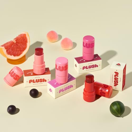 Elensilia Plush Water Jelly Lip & Cheek Tint Peach Attack 10g