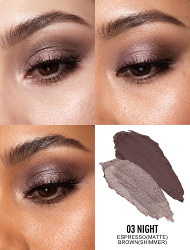 Anglicolor Dual-Ended Cream Eyeshadow Stick 03 Night Brown Shimmer & Matte