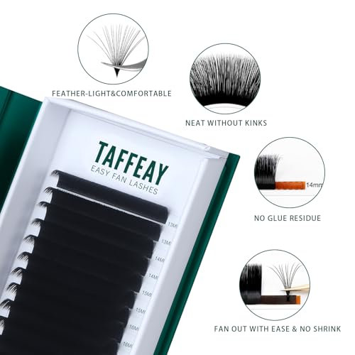 Cashmere Easy Fan Lash Extensions 0.05 CC 8-15mm