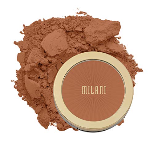 Milani Silky Matte Bronzing Powder - Sun Drenched (0.34 Ounce) Vegan, Cruelty-Free Bronzer - Shape & Contour Face with a Full Matte Finish