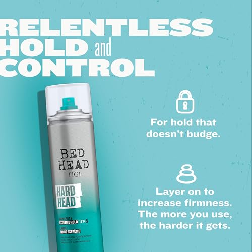 TIGI Bed Head Hard Head Hairspray - Maximum Hold, 11.7 oz