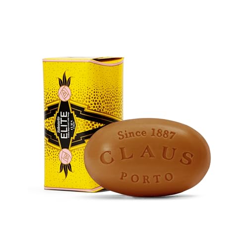 Claus Porto - Elite Tonka Imperial Body Soap for Men + Women | Sensuous, Cleansing, Nourishing | Handcrafted, Aromatic, Warm, Woody (150g | 5.3 oz)