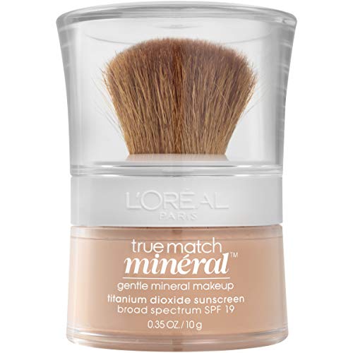 L'Oréal Paris True Match Mineral Loose Powder Foundation, Soft Ivory, 0.35oz