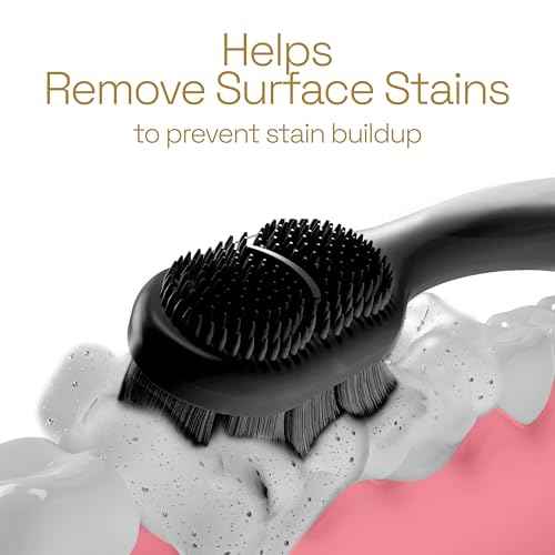 Colgate Total Active Prevention Soft Bristle Whitening Toothbrushes, Soft Toothbrush with Charcoal Infused Bristles, Helps Whiten and Reaches Deeper Along The Gumline and Between Teeth, Black, 2 Pack