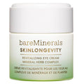 bareMinerals Skinlongevity Revitalizing Eye Cream, For Brighter, Firmer Under-Eyes, Reduces Puffiness & Dark Circles, Vegan, Safe for Sensitive Skin