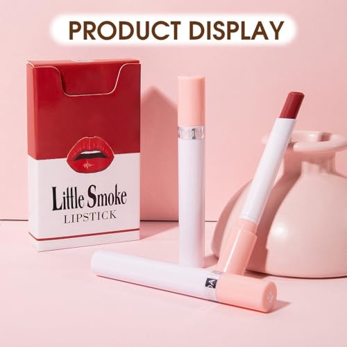 4-Color Matte Lipstick Set, Waterproof Long-Lasting Velvet Lip
