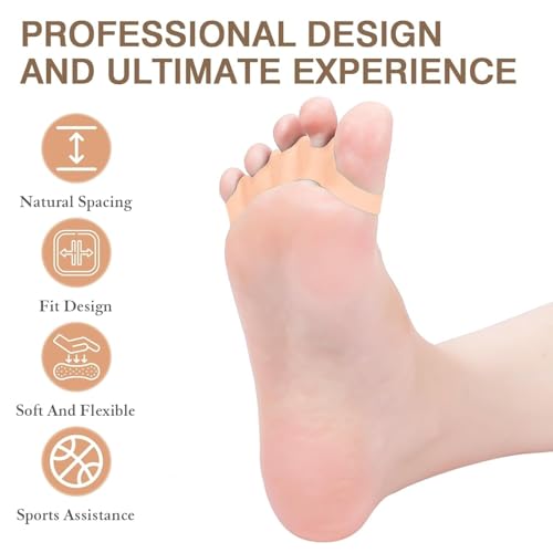Toe Separators for Women & Men - Bunion & Hammer Toe Relief